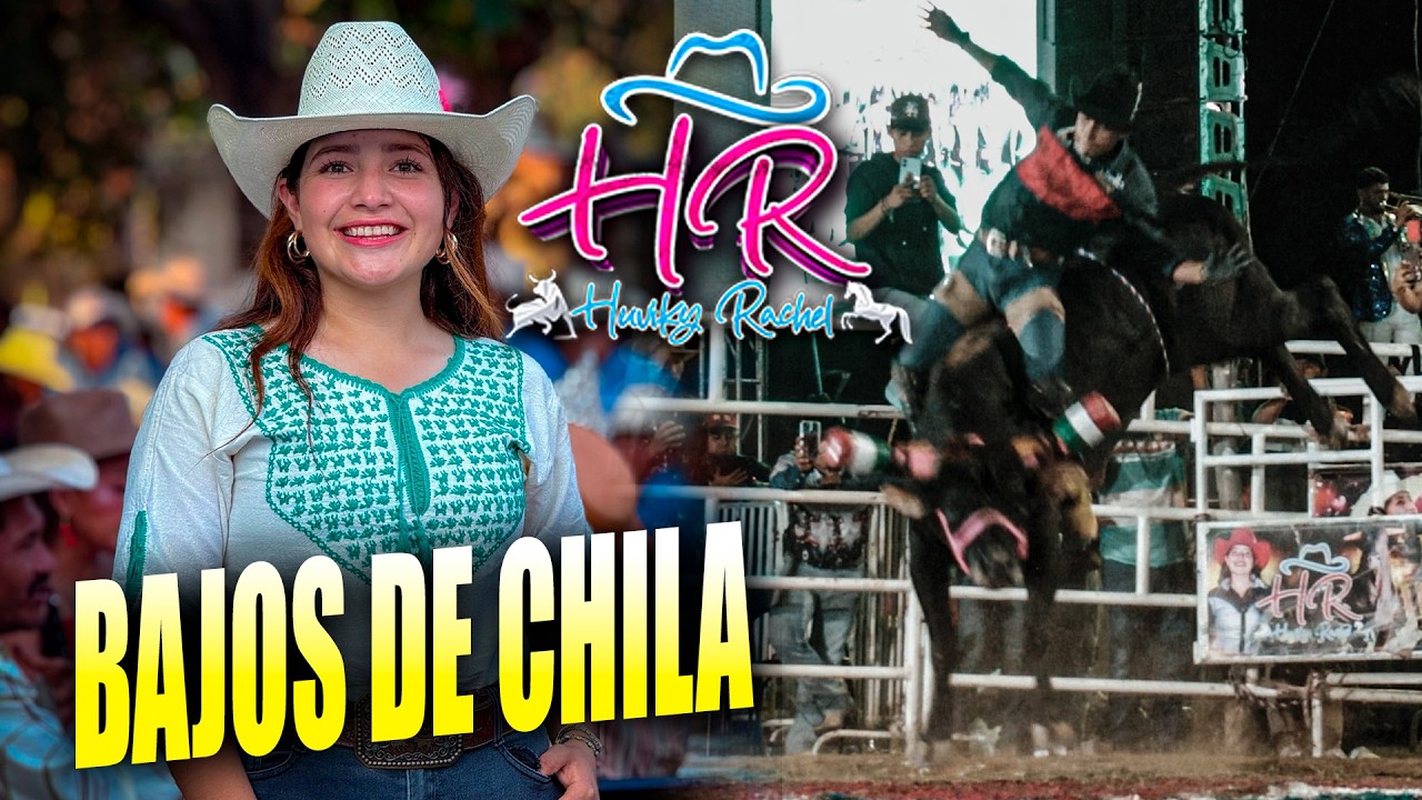 HUVIKY RACHEL EN BAJOS DE CHILA OAXACA!!! ENFRENTANDO A UNA JINETEADA DE MIEDO