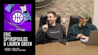 Eric Spyropoulos & Lauren Green join Roundball Roundup 🎷🎙️ | UTAH JAZZ