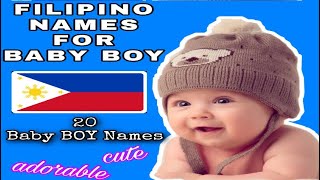 FILIPINO NAMES FOR BABY BOY year 2020| Quarantine NAMES for baby boy