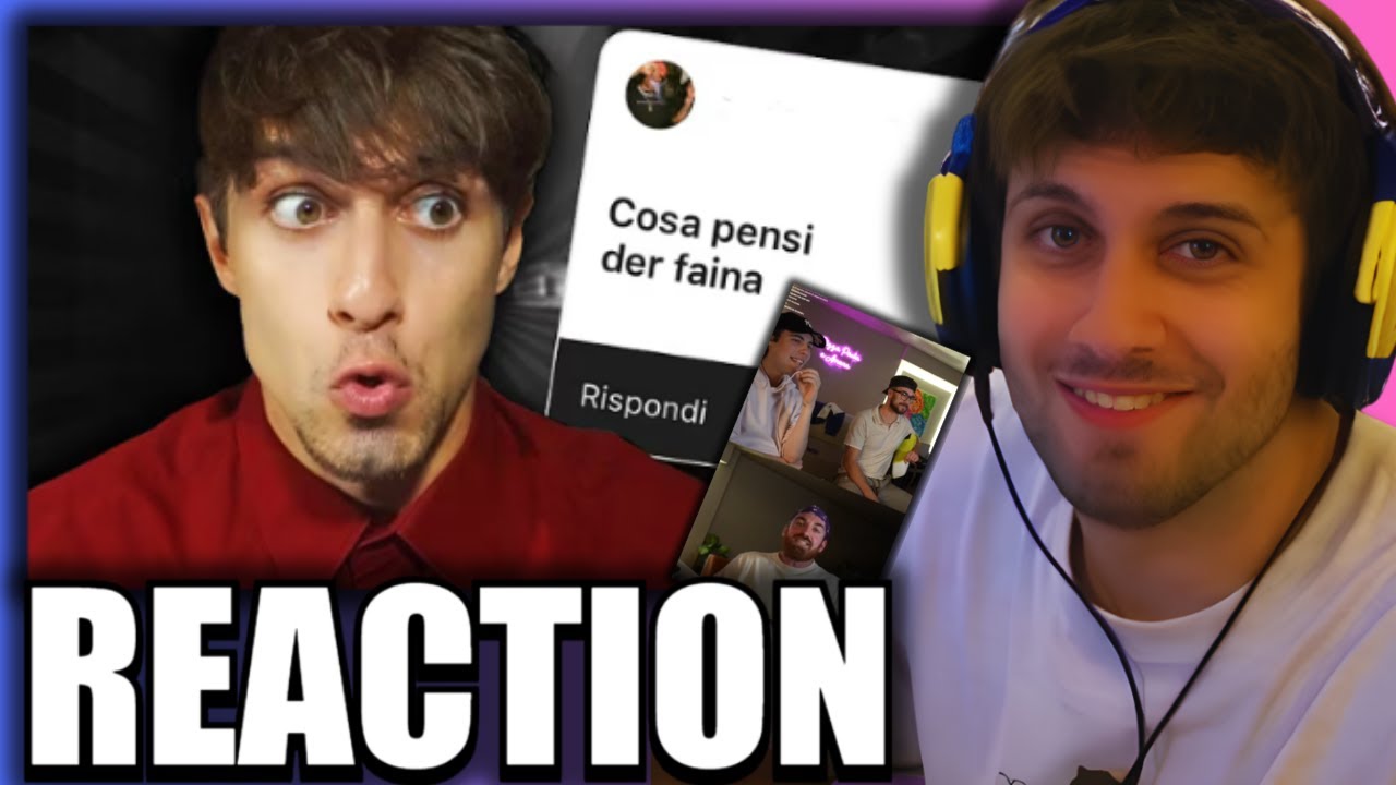 BLUR Reaction a THE SHOW DISSA JOKER + Reaction DOMANDE SCOMODE di BLUR