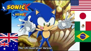Sonic X (2003) - Sonic Meets The Girls Multilanguage (PAL UK/Australian Version) 🇬🇧🇦🇺
