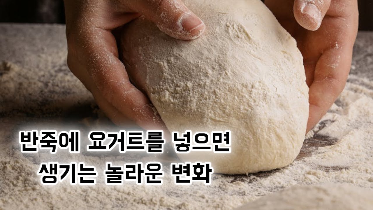 촉촉+부드러움 비밀 👉 요거트 반죽 - YouTube