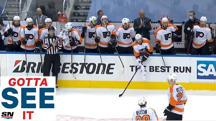 GOTTA SEE IT: Flyers And Islanders Give Stick Taps...