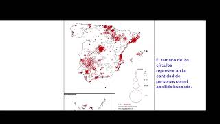 Mapa de apellidos