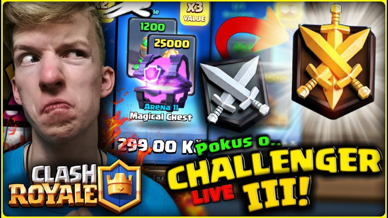 OFFER A POKUS O CHALLENGER 3! │ CLASH ROYALE ČESKY