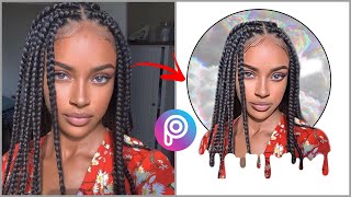 Picsart dripping effect Tutorial | Picsart Cartoon photo editing . screenshot 4