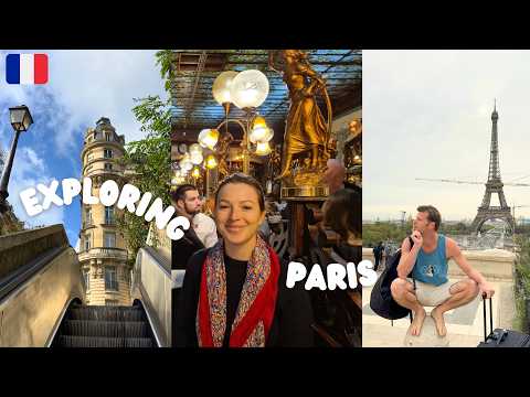 My brother returns to Paris after 9 years (French vlog w subs)