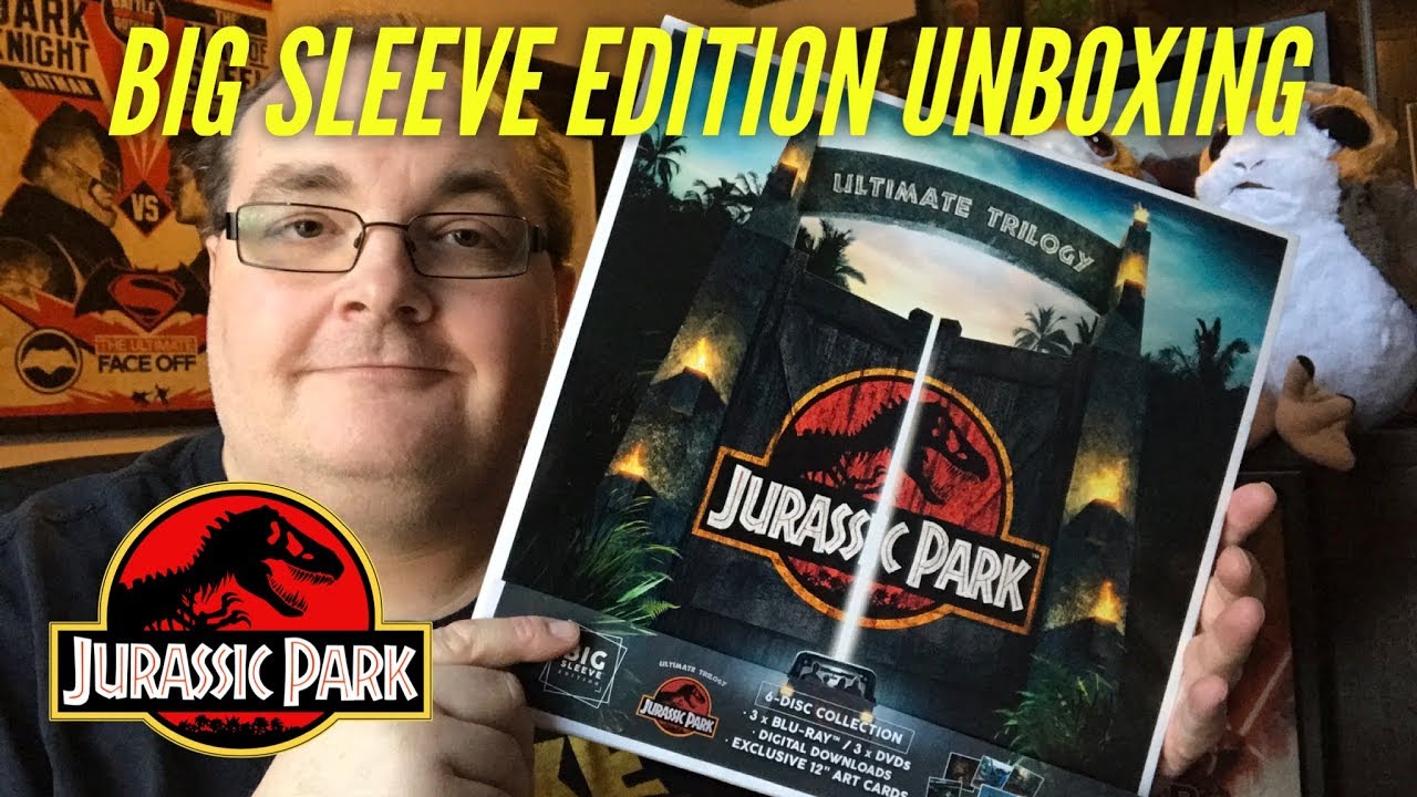 Jurassic Park Trilogy BIG SLEEVE EDITION UNBOXING
