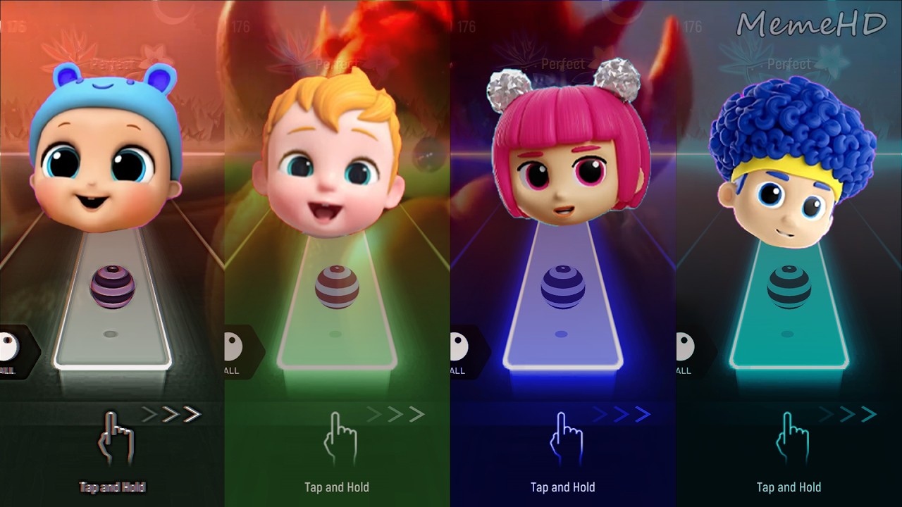 Paw Patrol Team Sky vs Ryder vs Rublle vs Chase Coffin Dance Music Tiles hop Edm Rush