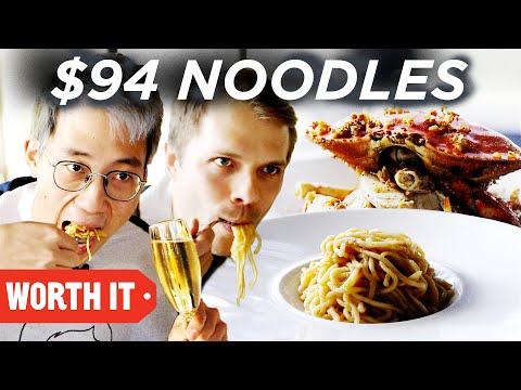Crustacean Beverly Hills - $10 Noodles Vs. $94 Noodles