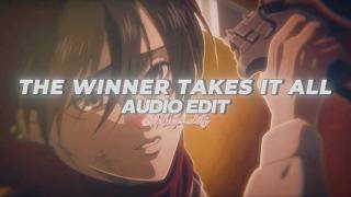 The Winner Takes It All Best Parttiktok Version - Edit Audio Abba