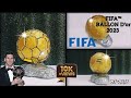 How to make ballon dor fifa ballon dor from cardboard  papers  diy fifatrophy 114 mtarts