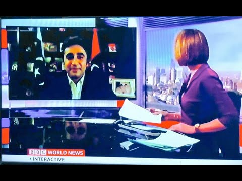 Bilawal Bhutto Zardari interview on BBC with Secunder Kermani on Corona