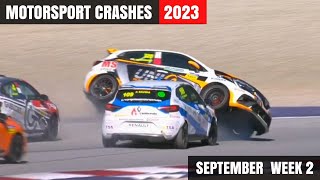 Motorsport Crashes 2023 September Week 2