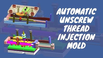 Automatic Unscrew Thread Injection Mold Design.