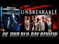 UNBREAKABLE 4K UHD BLU-RAY REVIEW
