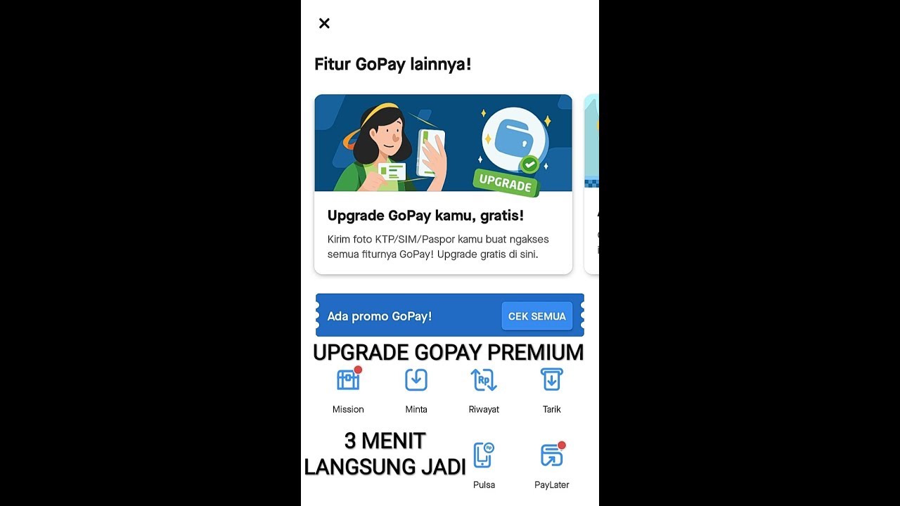 Mod Gojek Upgrade Gopay Premium Terbaru Dijamin Work Youtube