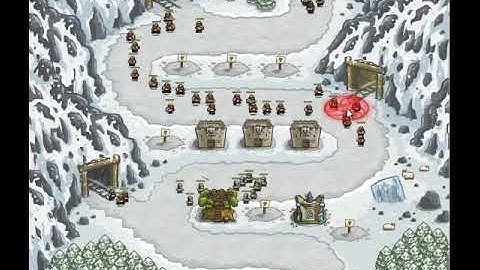 Kingdom Rush: Coldstep Mines Iron Challenge on HARD mode (Veteran) - Playthrough || Walkthrough