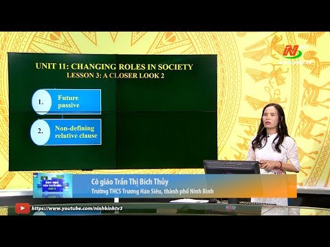 Môn Tiếng Anh - Lớp 9: Unit 11 - A Closer Look 2