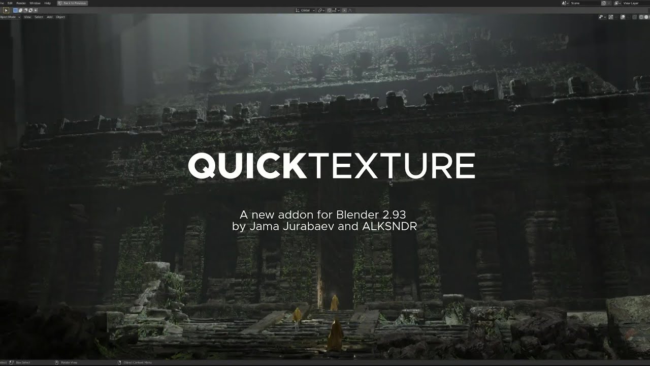 Addon for Blender | QuickTexture - YouTube