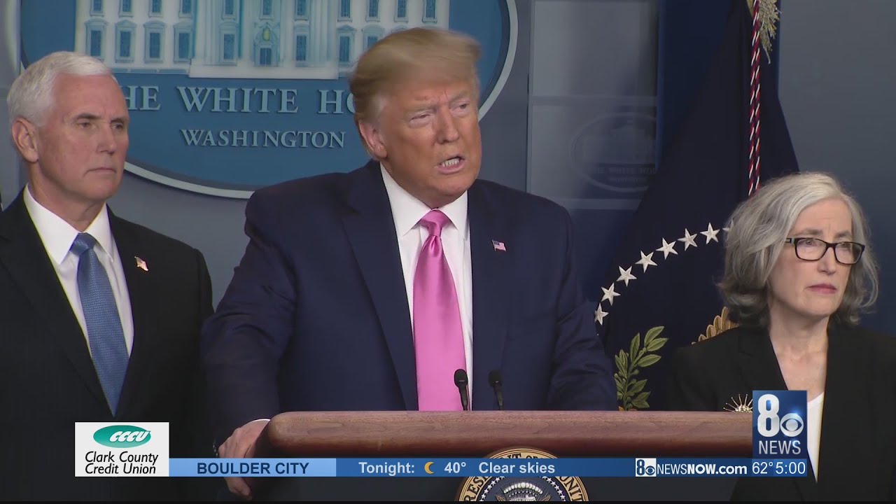 SPECIAL ADDRESS: President Trump holds news conference about coronavirus outbreak - YouTube