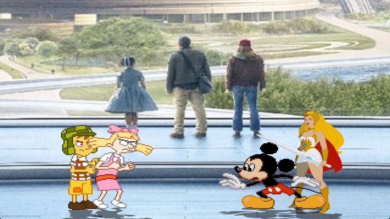 M.U.G.E.N: Helga Pataki and El Chavo vs Mickey Mouse and She-ra