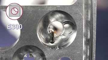 SHAVIV Brand Deburring - Cross Hole Both Edges E300