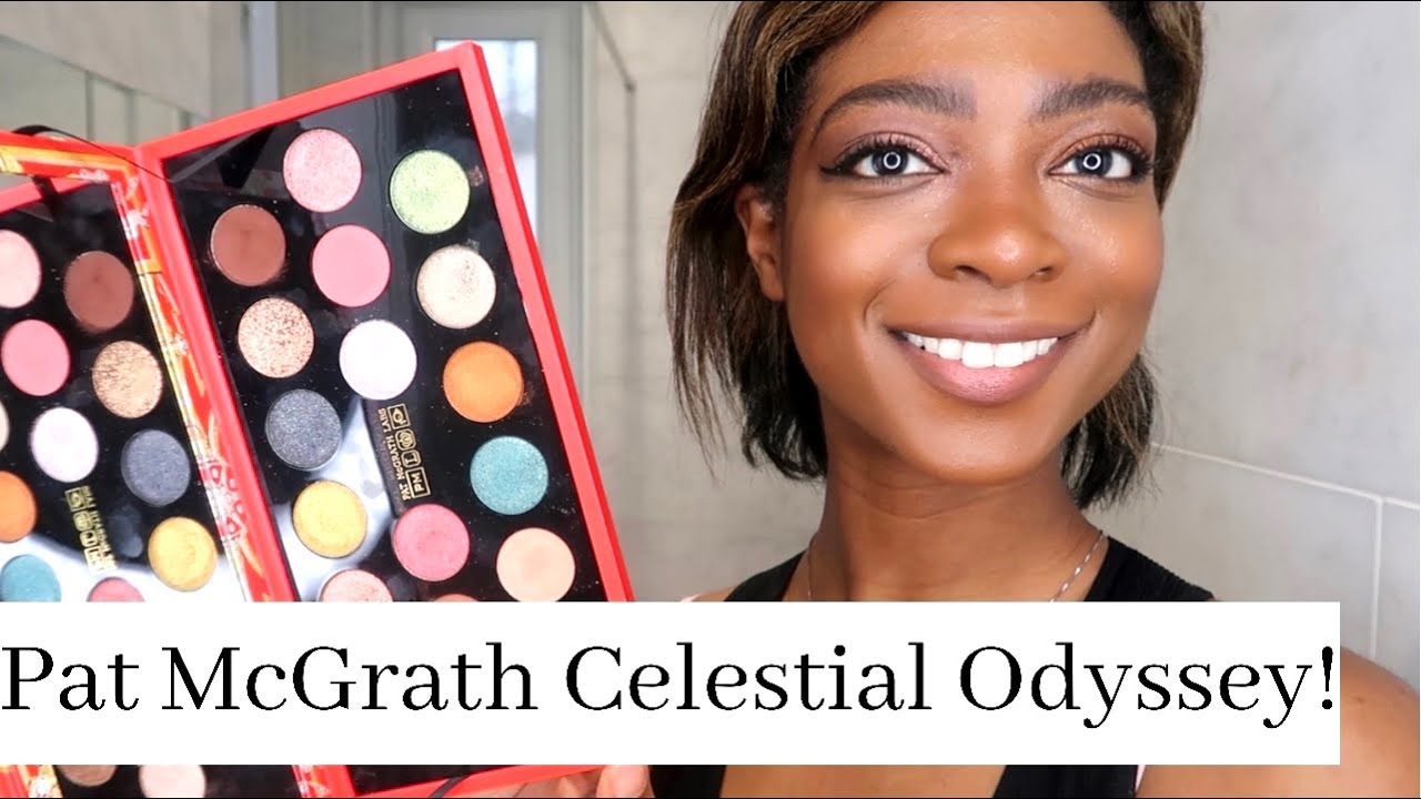 New! Pat McGrath Celestial Odyssey Eyeshadow Palette Holiday 2021| Review, Swatches + Demo