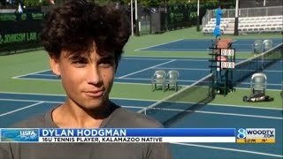 ‘My biggest dream’: Kalamazoo native prepares for national tennis tournament
‘My biggest dream’: Kalamazoo native prepares for national tennis tournament ‘My biggest dream’: Kalamazoo native prepares for national tennis tournament