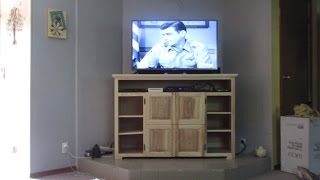 The last installment of my new entertainment center.