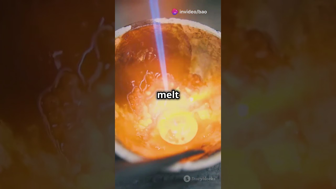 Watch Gold Melt Like Butter!