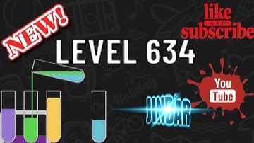 WATER Sort Puzzle Level 634