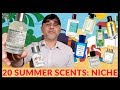 Top 20 Fragrances, Colognes, Perfumes For Summer: NICHE | Best Summer Fragrances