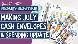 Money Routine | Making Printable Cash Envelopes