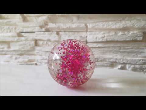 Effektkugel - Flummi Pink Glitter - geburtstagsfee || Produktvideo Effektkugel - Flummi Pink Glitter - geburtstagsfee || Produktvideo
