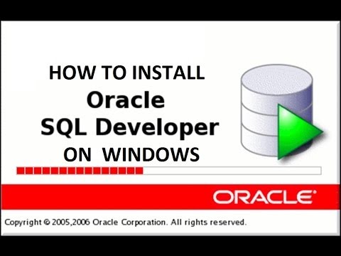 Install and configure Sql Developer on Windows | Oracle Tutorial