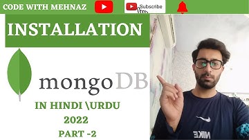 Complete Installation of MongoDB | Setting Environment Path of MongoDB in Hindi in 2022