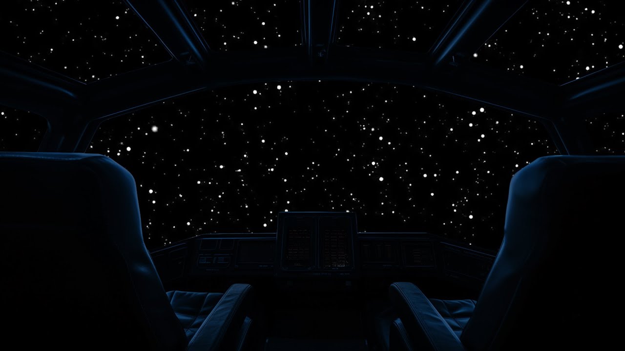 Spaceship Cockpit Ambience | Super Deep Smoothed Brown Noise for Relax ...