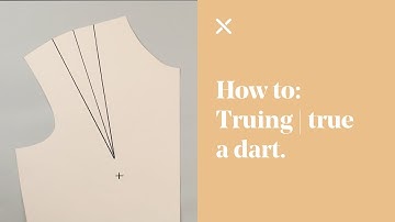 How To: True | Een pijl rechtzetten (naaien)