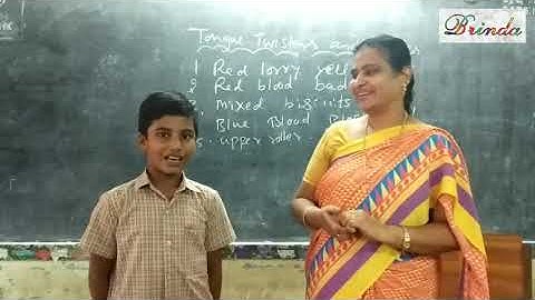 class 6 class room activity Tongue twisters @brinda1764