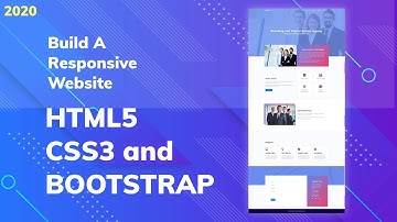 Learn How To Make A Website Using HTML, CSS, BOOTSTRAP And Jquery in 2020 | CORPORATE WEBSITE