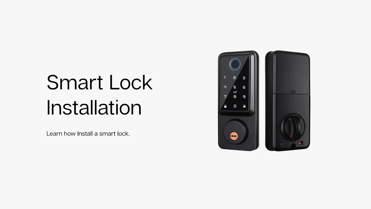 Smart Lock Installation - YouTube