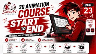 2D Animation Course Start to End | Part 23 – Bird Animation & Scene Panning in Adobe Animate