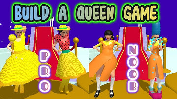 BUILD A QUEEN ROYAL BEAUTY GAME 👗👗 Multiple Noob and Pro part 313
