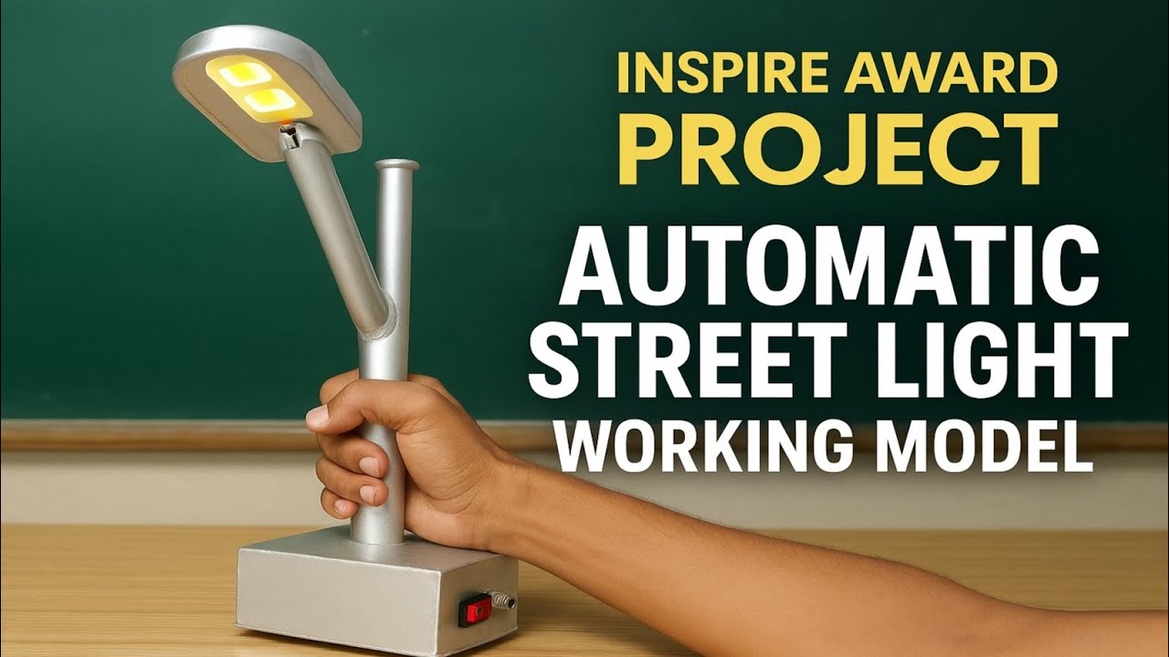 🌟 Automatic Street Light | Inspire Award Project 2025" - YouTube