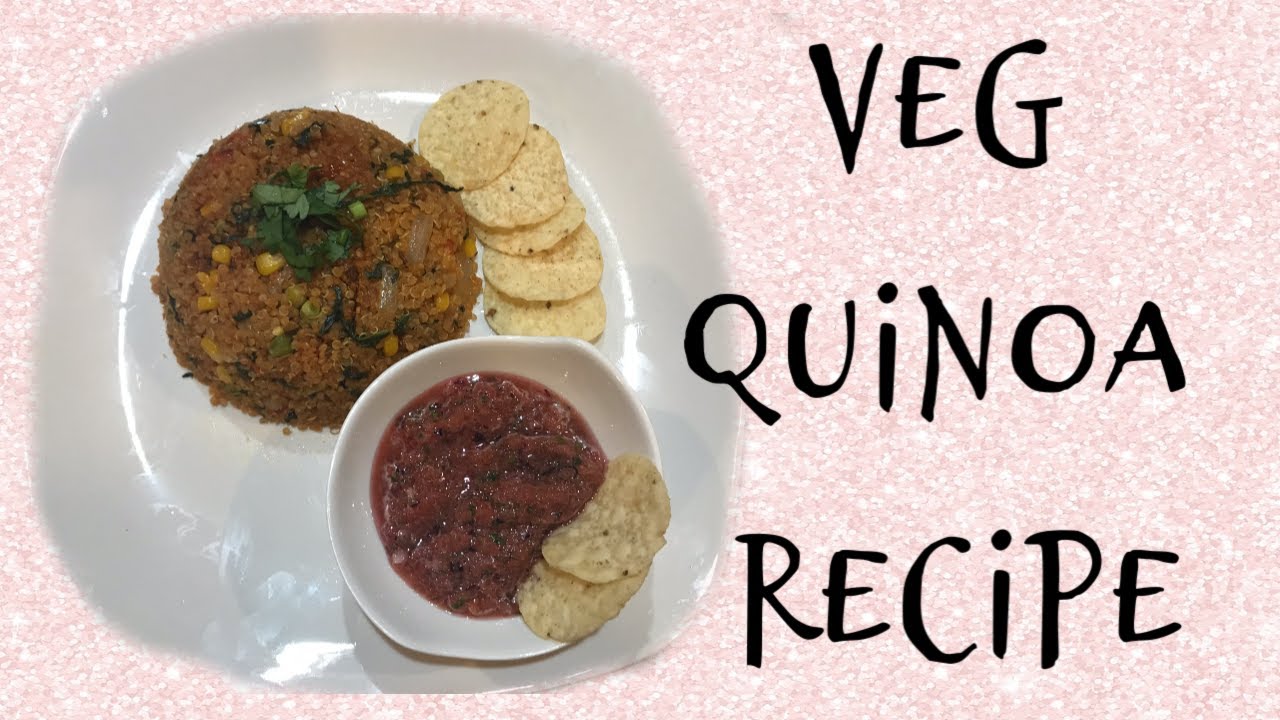 Vegetable Quinoa Recipe in Hindi w/ English Subtitles YouTube