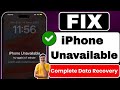 How to Fix Any iPhone Unavailable Without Computer 😱 | fix iPhone Unavailable 2026