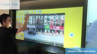 Interactive Glass Touch Screen - The Glass Touchscreen Solution Made for you