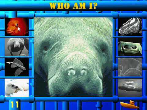 Undersea Adventure (Windows Version) Kid's Activities Walkthrough Part 1 (Who Am I?) Plus Intro