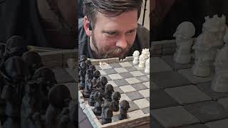 Custom DnD Chess set #3dprinting #dnd #dungeonsanddragons